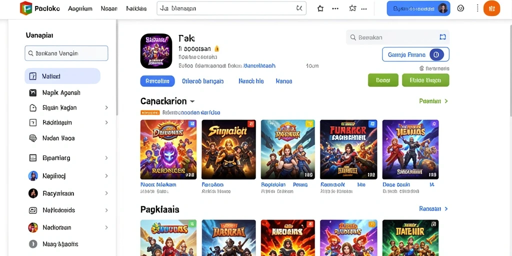 Tampilan antarmuka yang ramah pengguna.