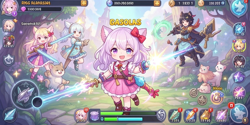 Tampilan grafis yang menarik dalam gameplay.