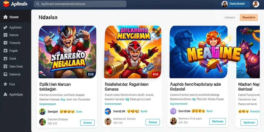 Tampilan antarmuka pengguna yang bersih dan mudah dipahami.