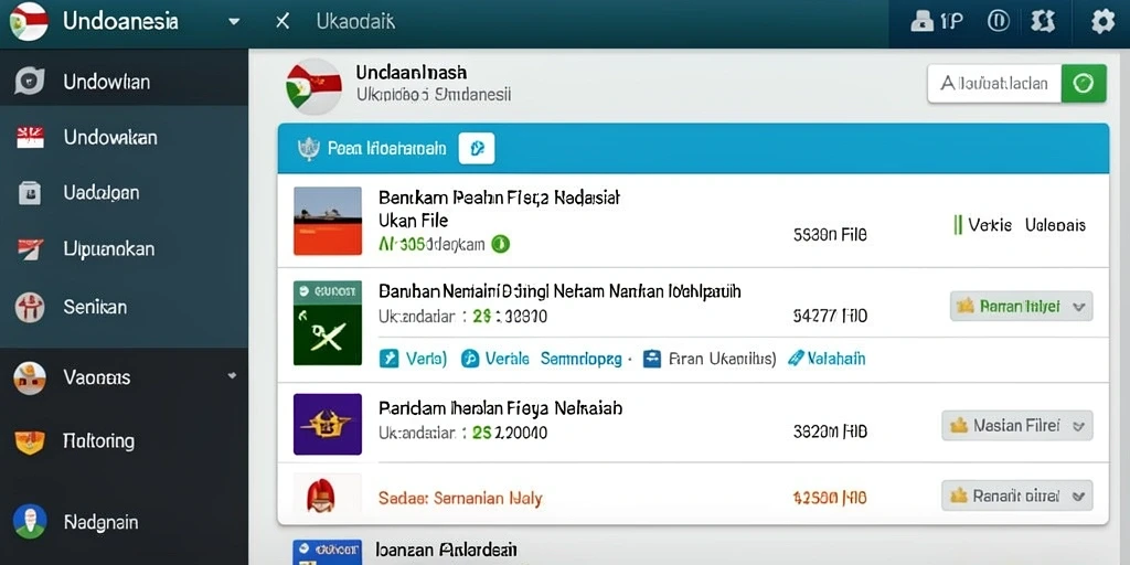 Tampilan antarmuka yang menarik dan user-friendly.