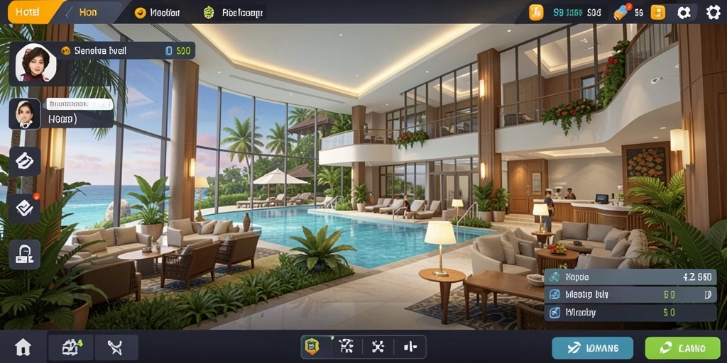 Tampilan antarmuka pengguna yang modern dan mudah dipahami.