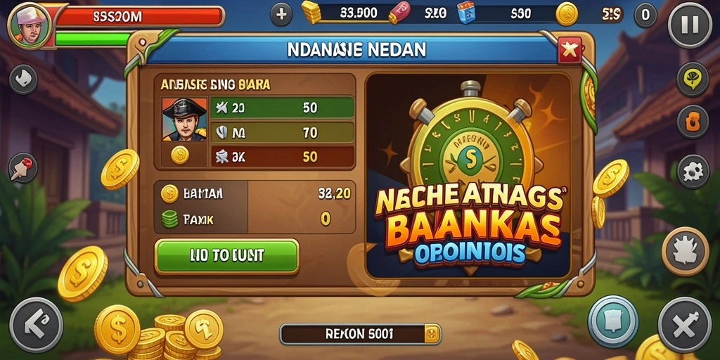 Screenshot menampilkan kucing lucu sedang berpetualang.