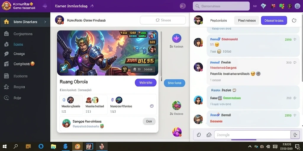 Tampilan antarmuka yang modern dan user-friendly.