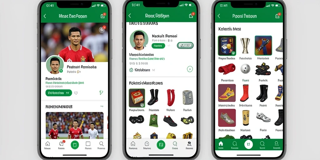 Tampilan antarmuka yang intuitif dan user-friendly.